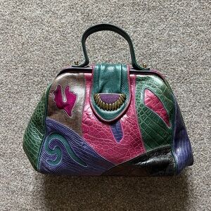 Sharif Multicolor Satchel Bag